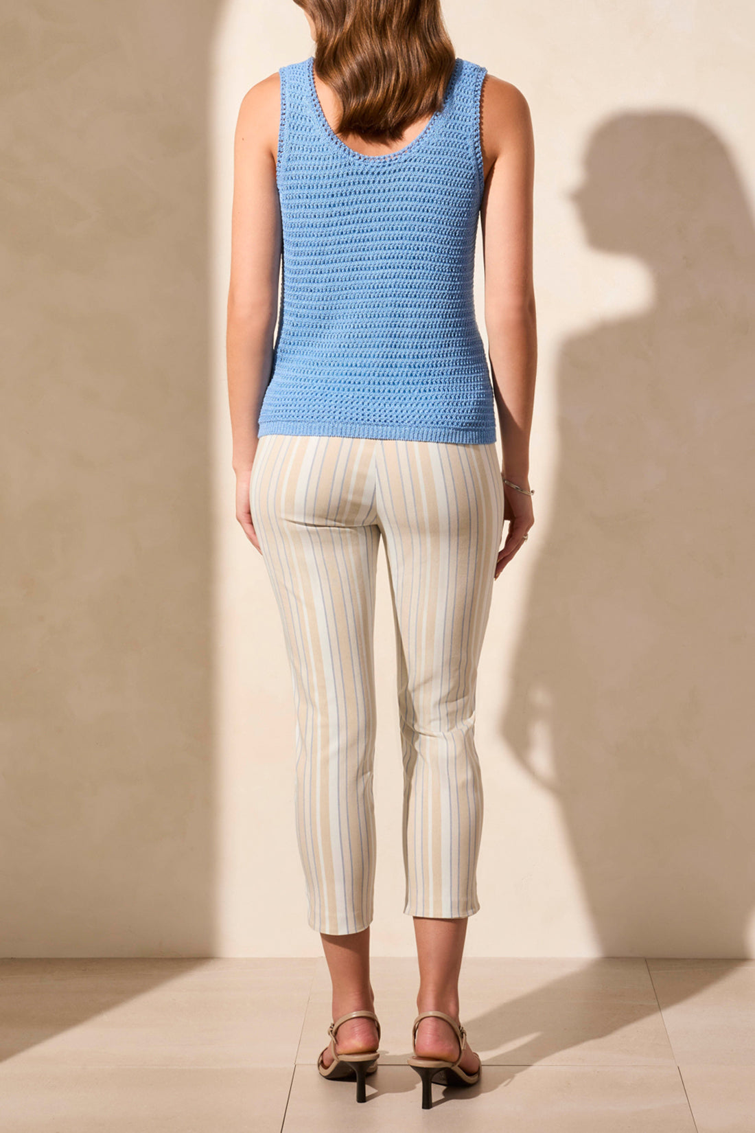 Camisole crochetée à col rond dégagé, par Tribal #1741O-3901