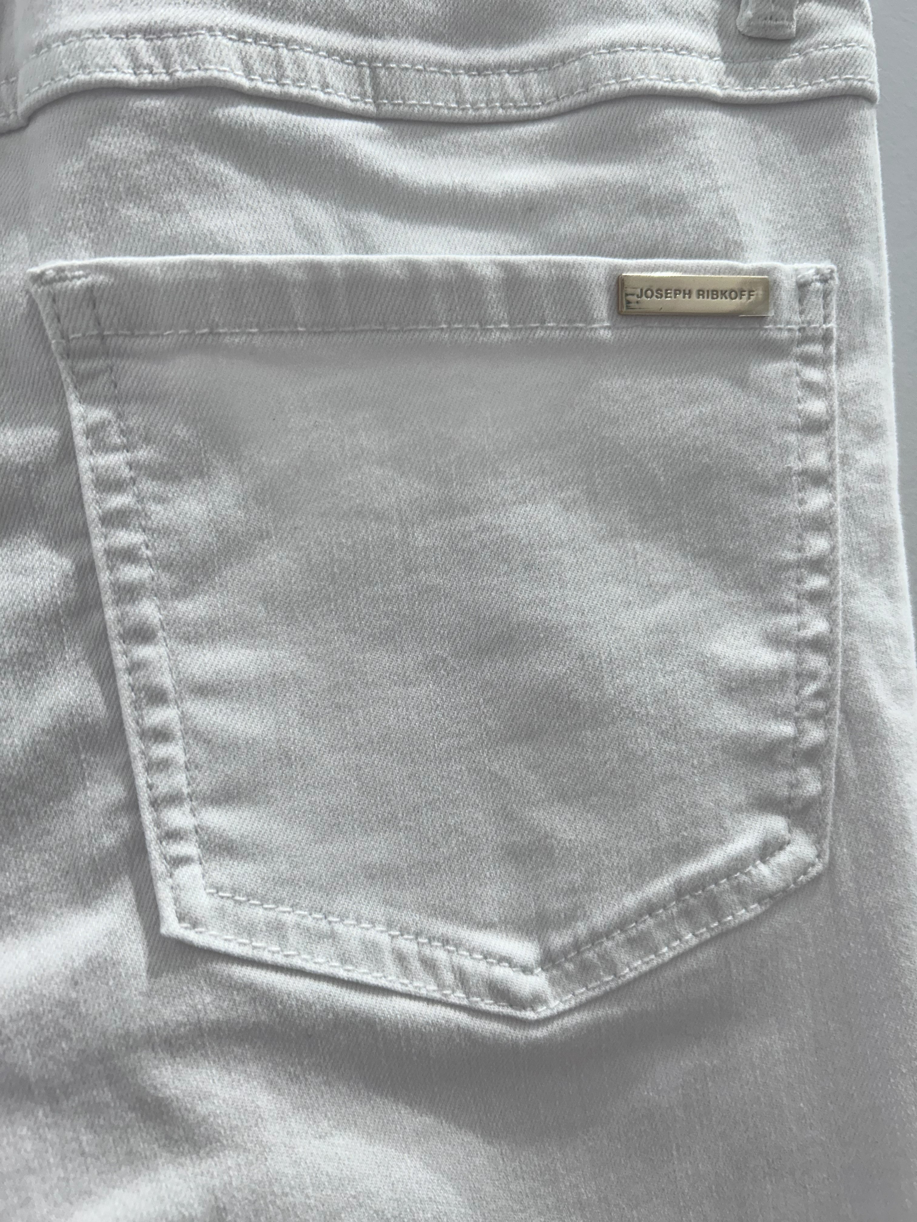 Pantacourt Évasé Blanc Éco-Chic - Le Jeans Joseph Ribkoff #232936