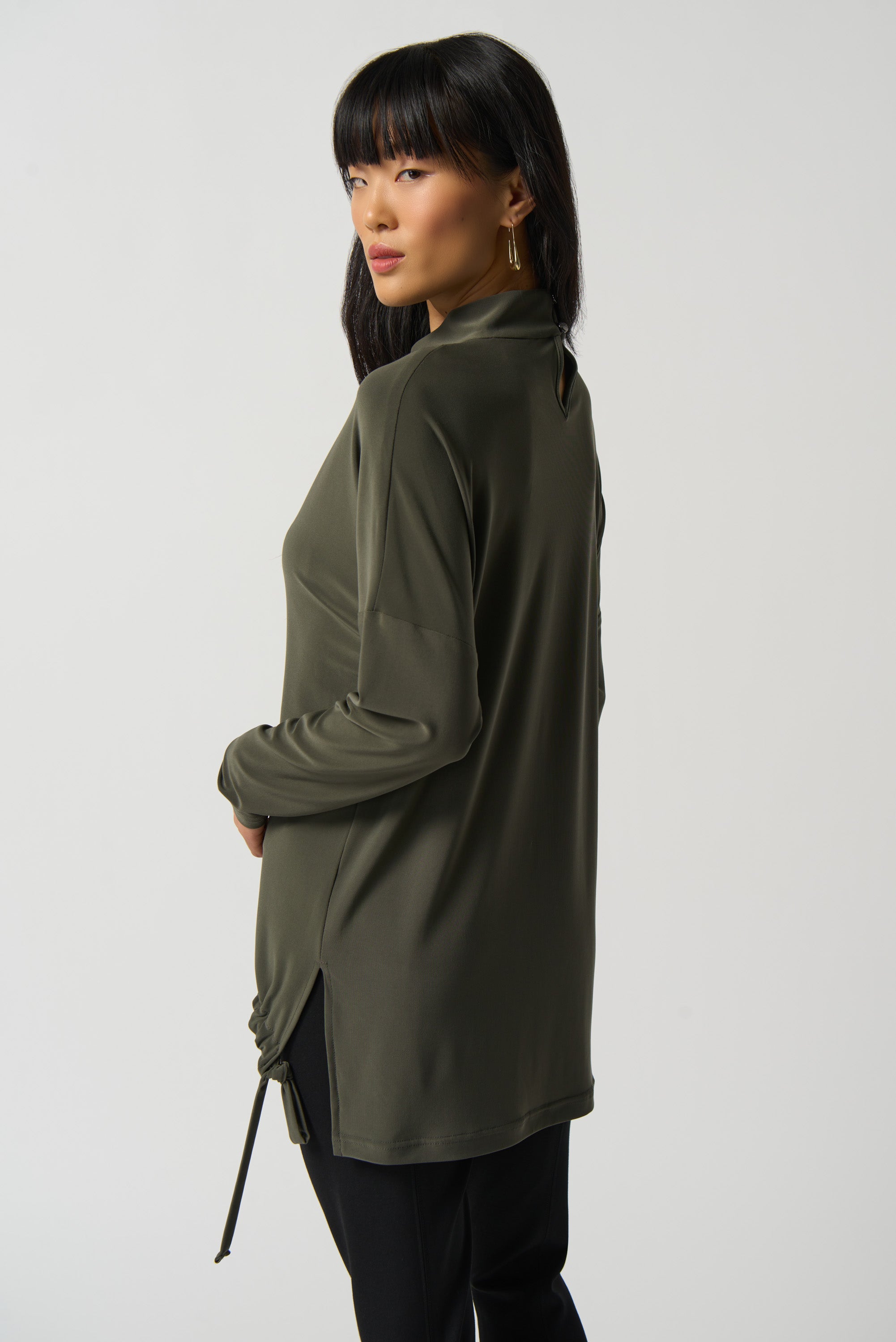 Mock Collar Dolman Sleeve Top Joseph Ribkoff # 233229
