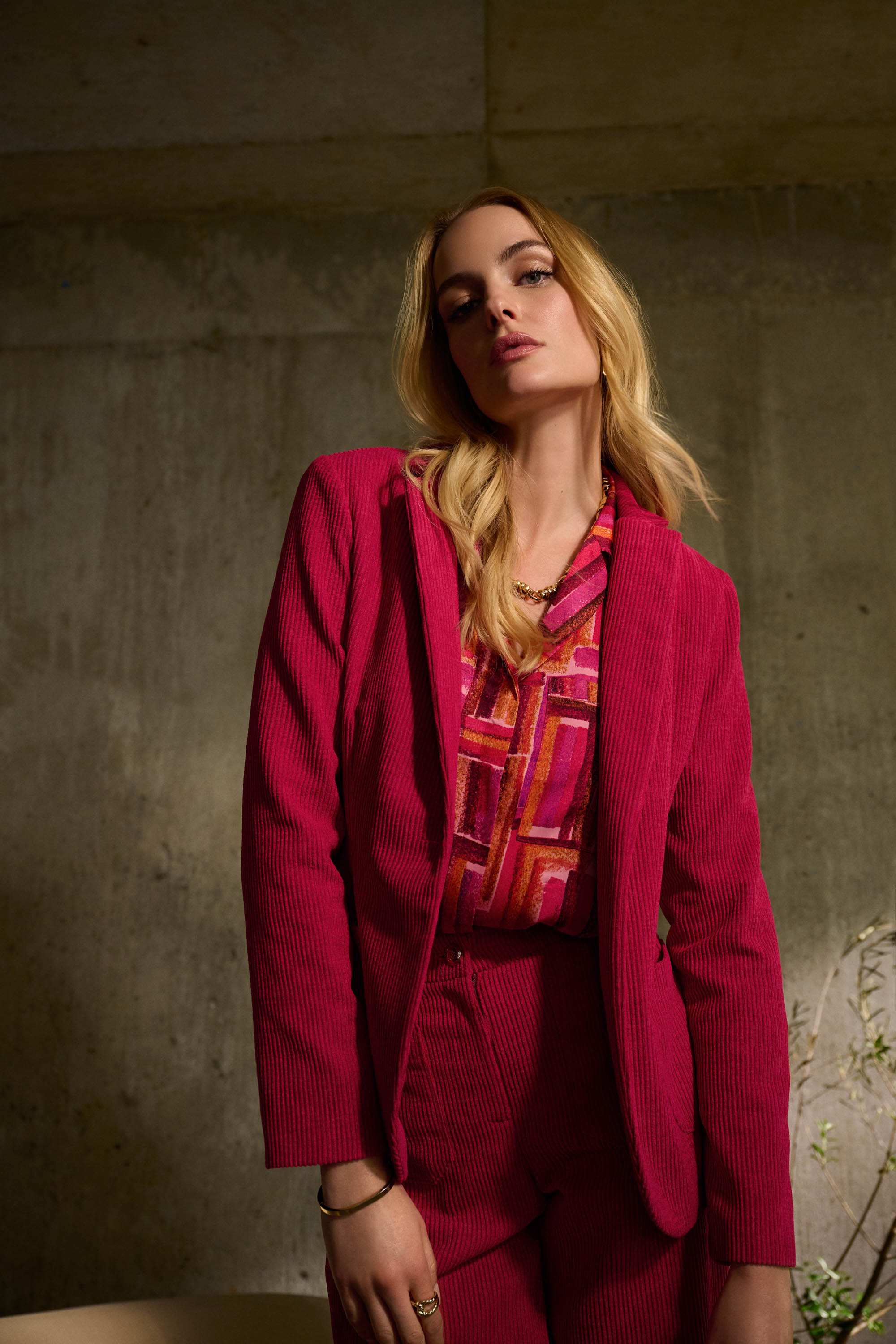 Fitted Corduroy Jacket by Joseph Ribkoff #243218