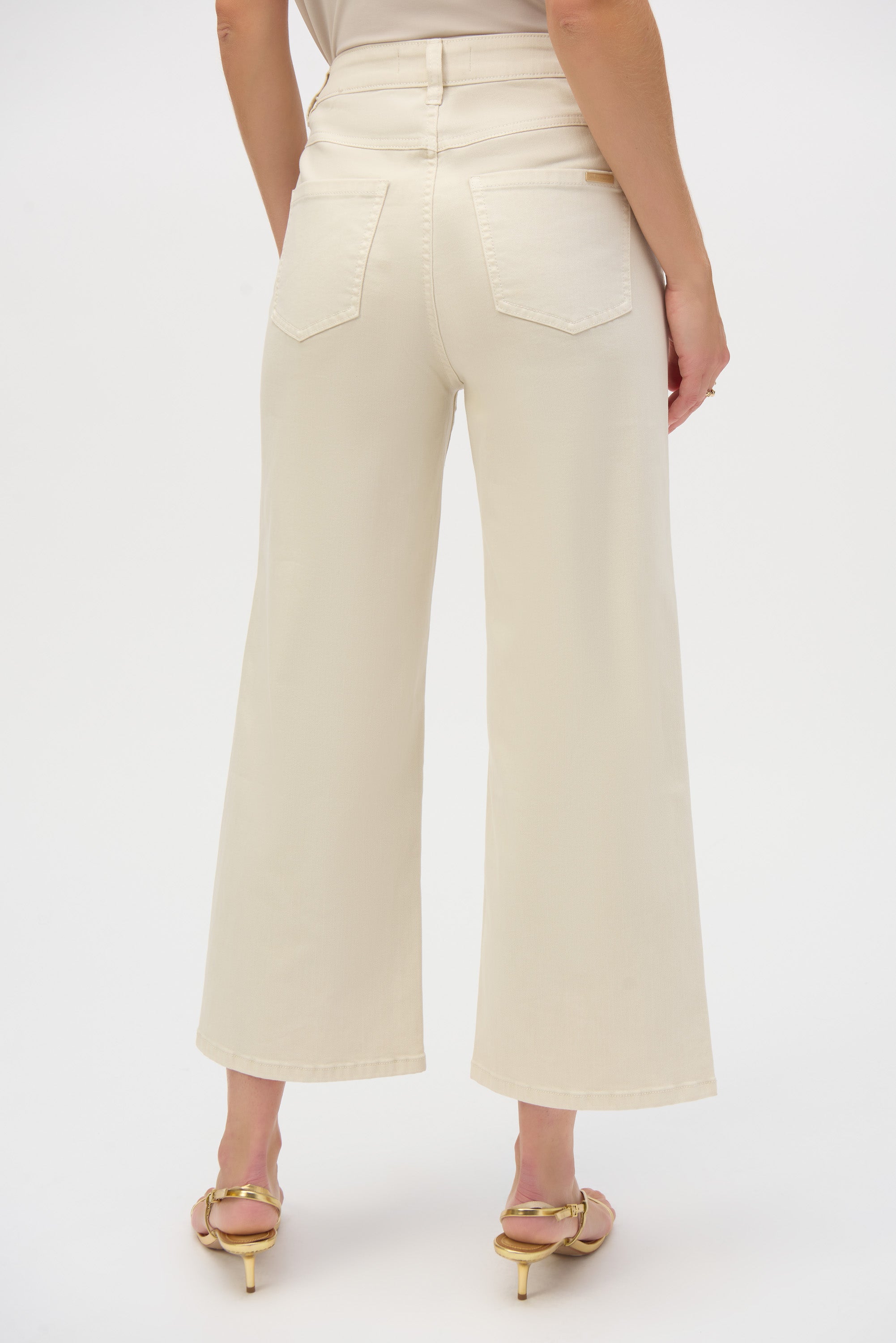 Jeans-culotte en denim extensible - Joseph Ribkoff #252914