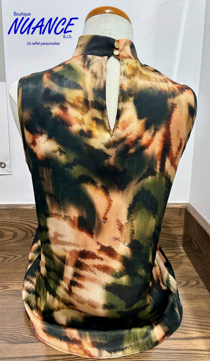 Fougère Zébrée Chic - Le Haut Frank Lyman # 253201