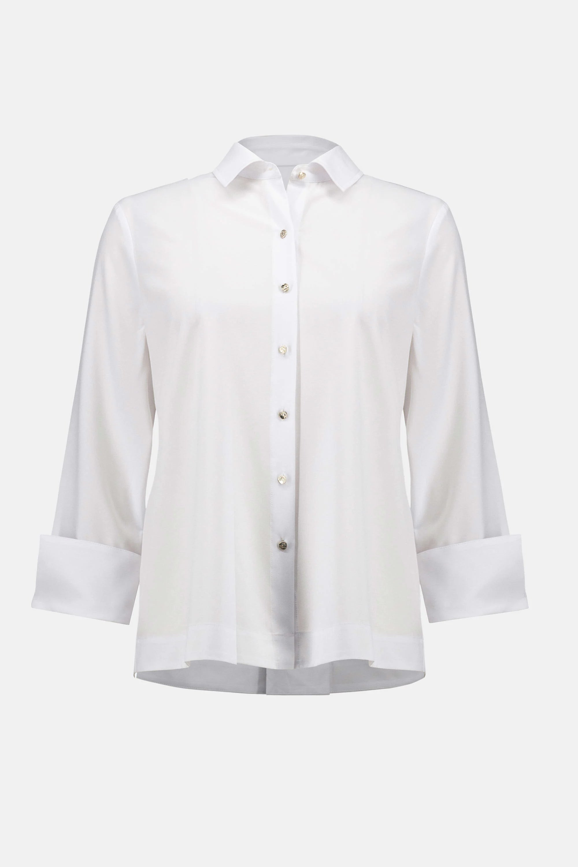 Pure Whiteness and Golden Glow: The Joseph Ribkoff Blouse #253923
