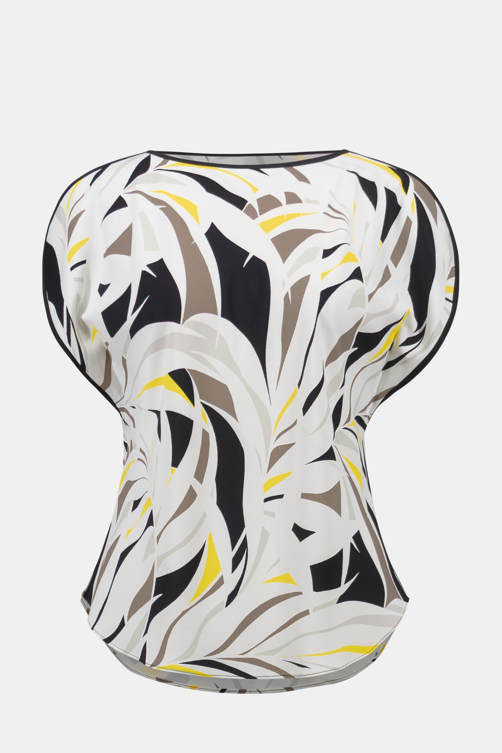 Haut boxy en tissu recyclé à imprimé tropical - Joseph Ribkoff #261162