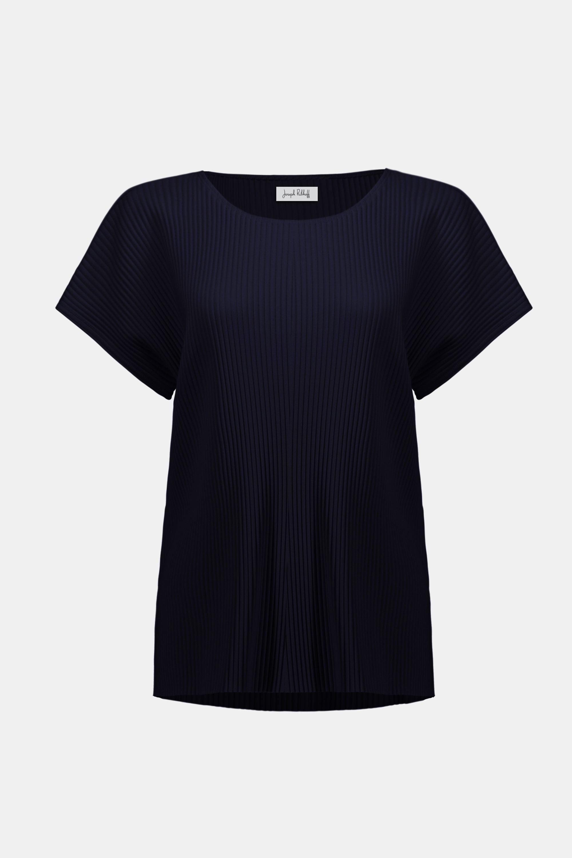 Haut boxy en crêpe scuba plissé - Joseph Ribkoff #261192