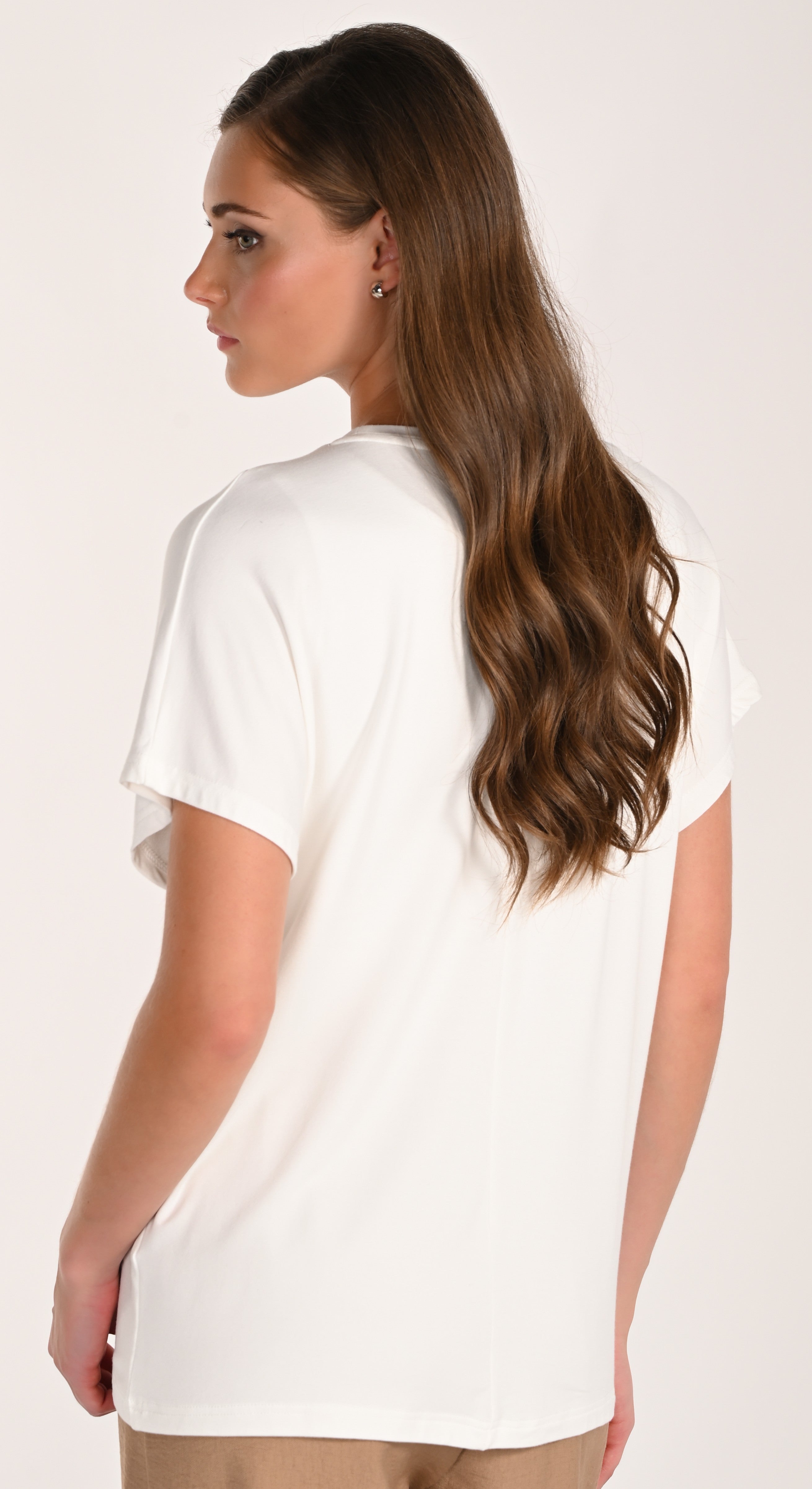 T-shirt Paris Fashion à Détails Strassés – Frank Lyman #261628