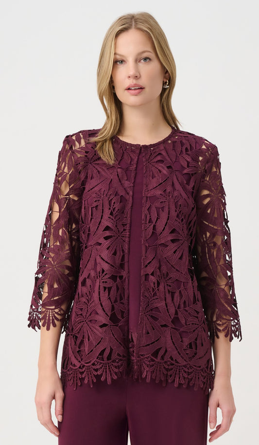 Veste en dentelle coupe droite - Joseph Ribkoff #262096W26