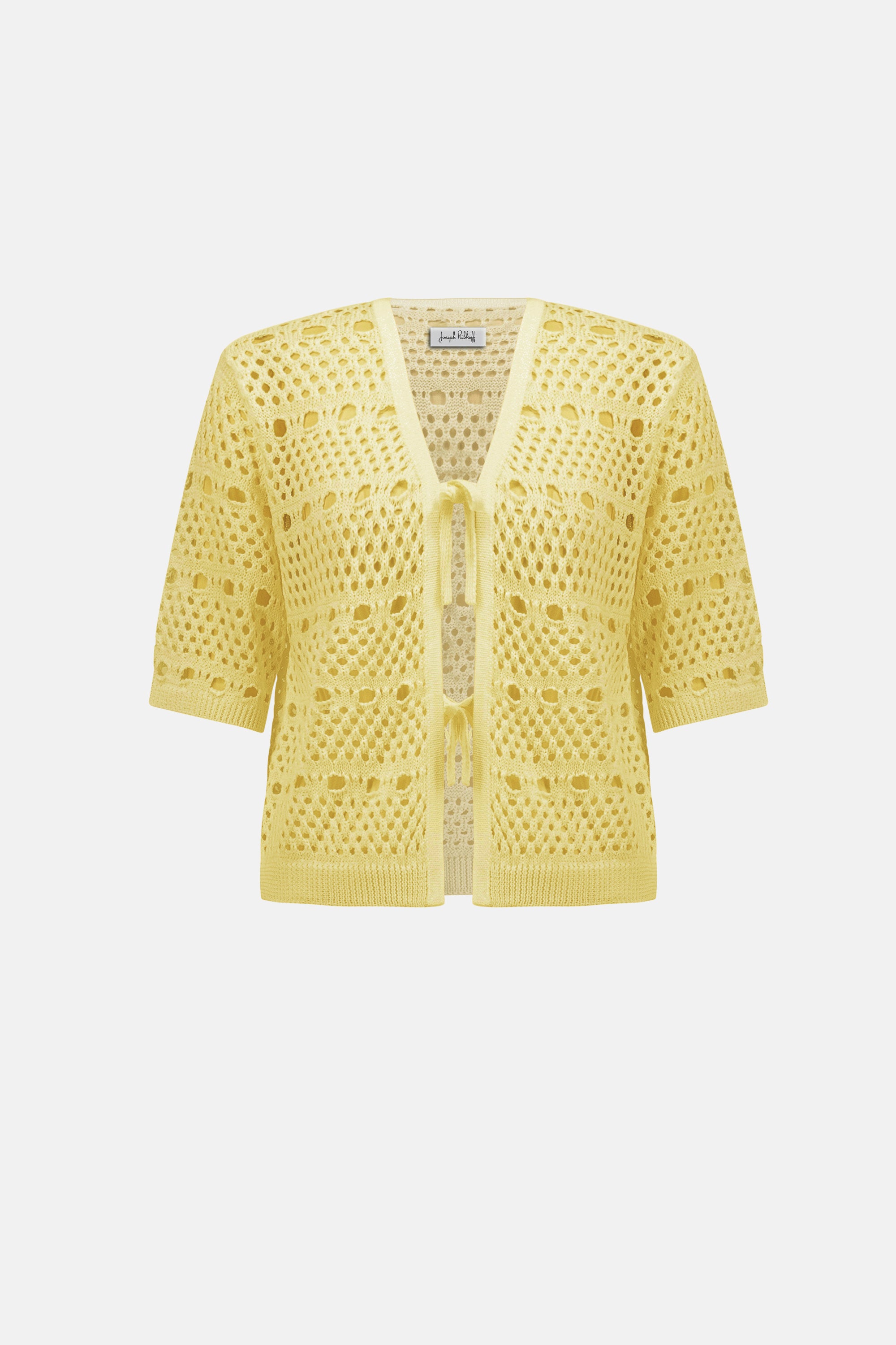 Cardigan en viscose à mailles ouvertes - Joseph Ribkoff #262955