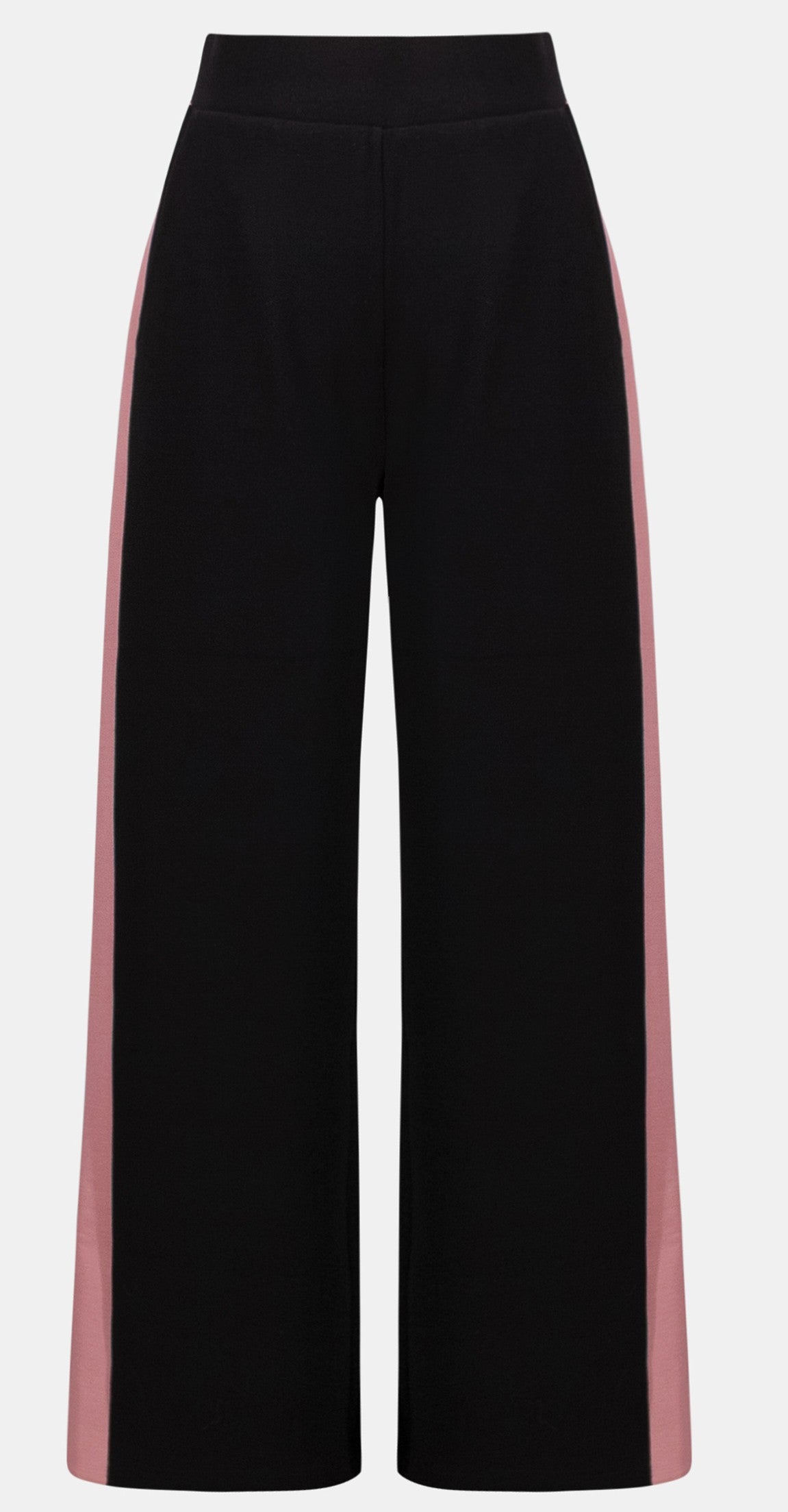 Pantalon à jambe large en jersey scuba à blocs de couleurs - Joseph Ribkoff #263622