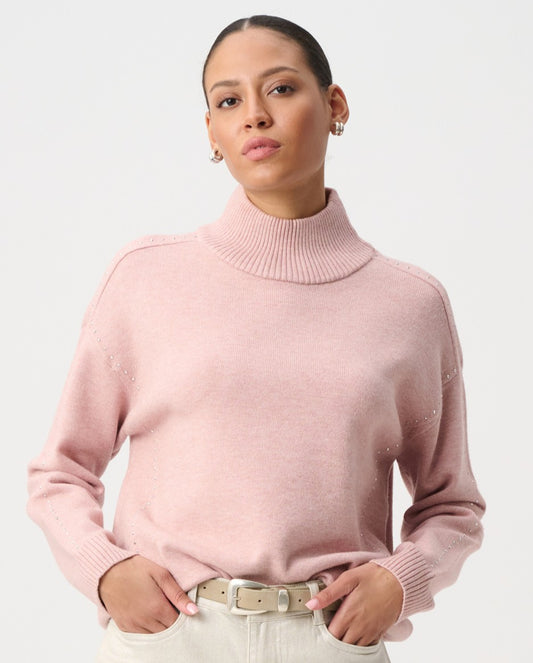 Tricot à col roulé avec ornements - Joseph Ribkoff #264934