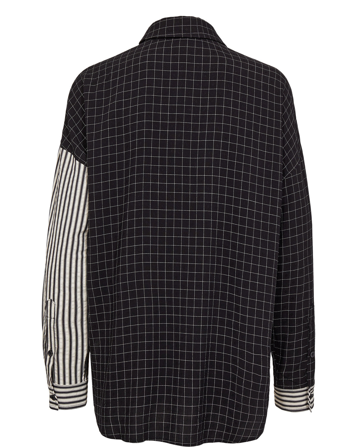 Chemisier Bicolore Brodé – NÜMPH #705985