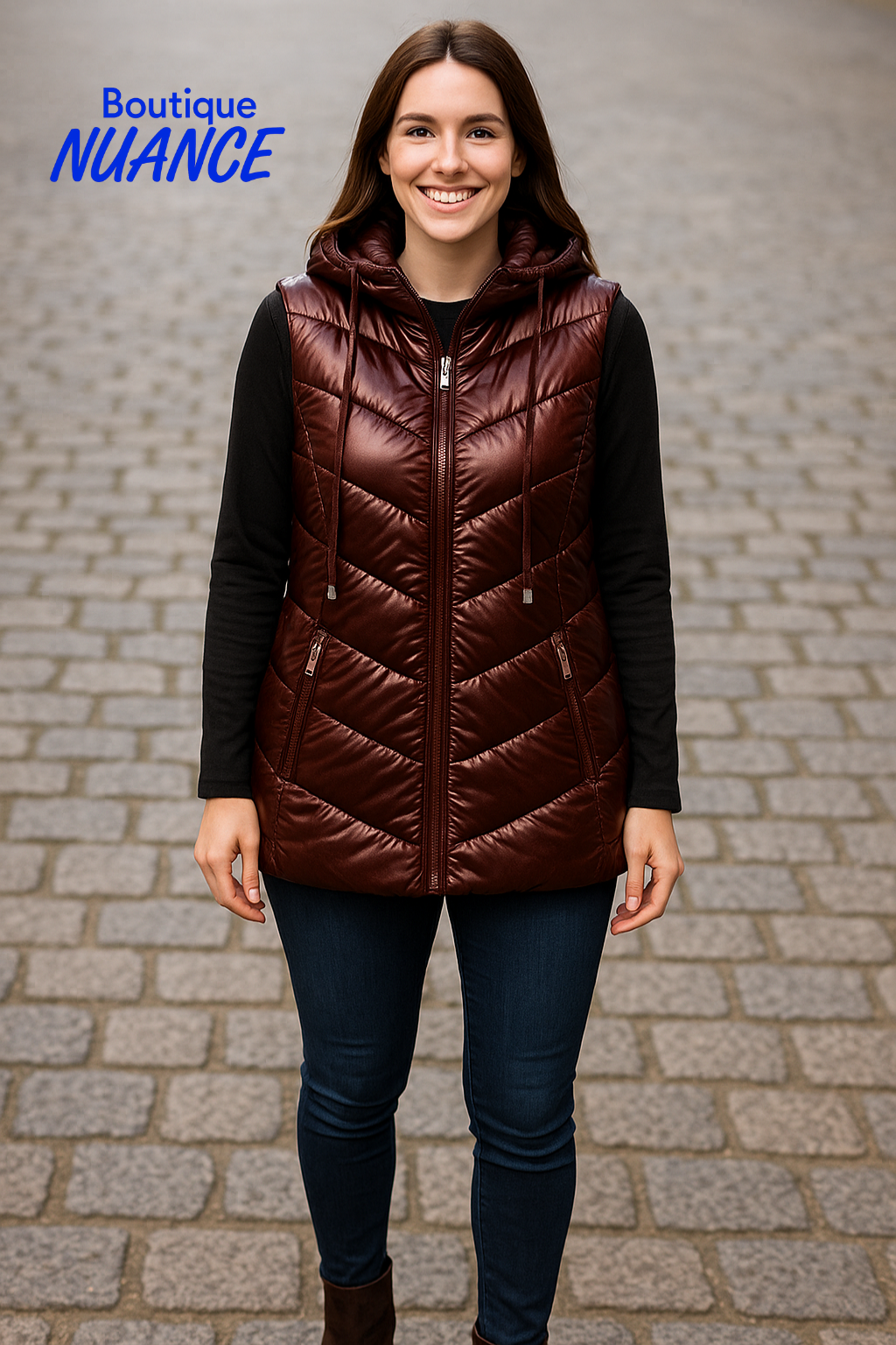 Autumn Splendor – The Sleeveless Quilted Coat MCM #5520