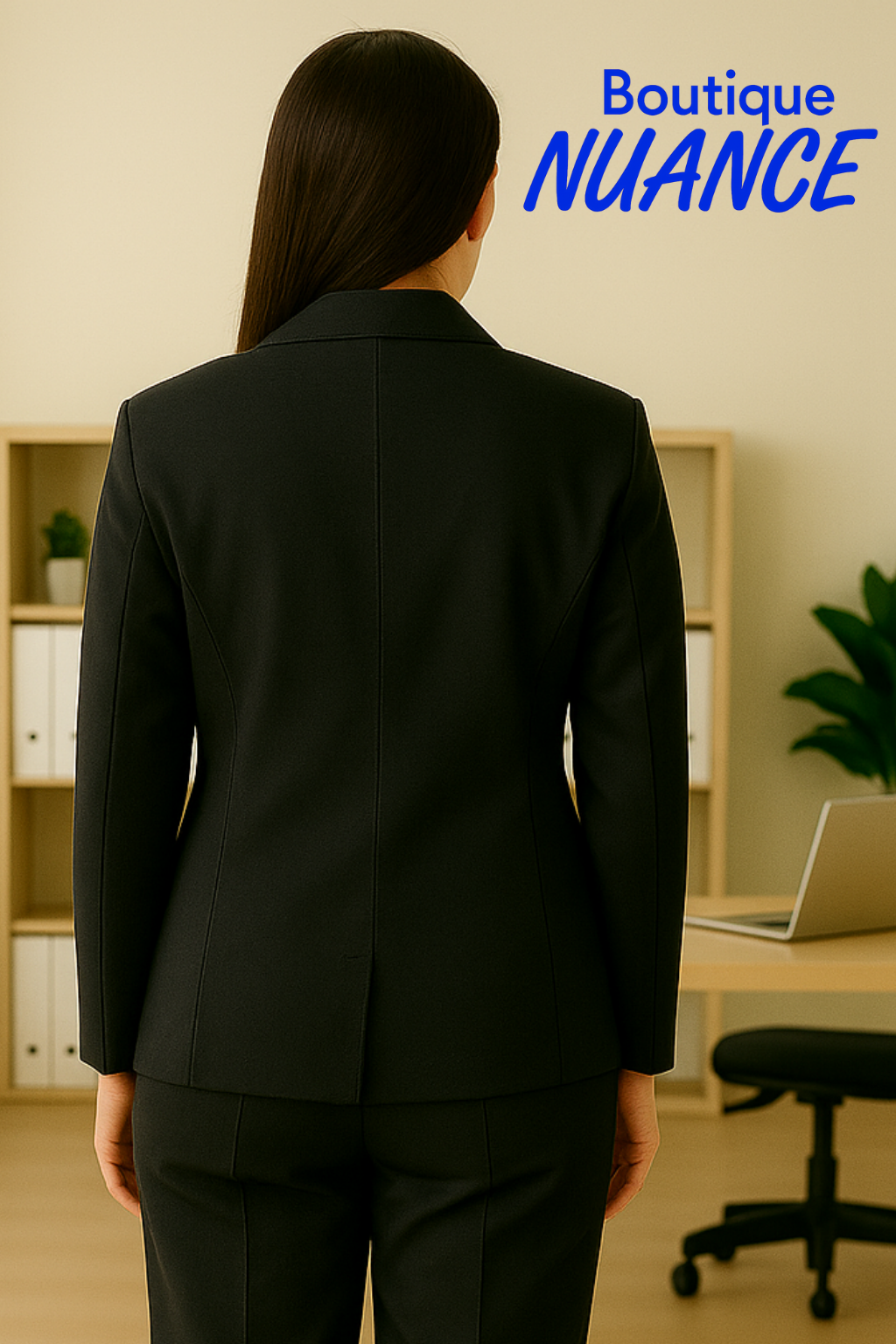 L’Intemporel Chic – Le Veston Noir Joseph Ribkoff #233060