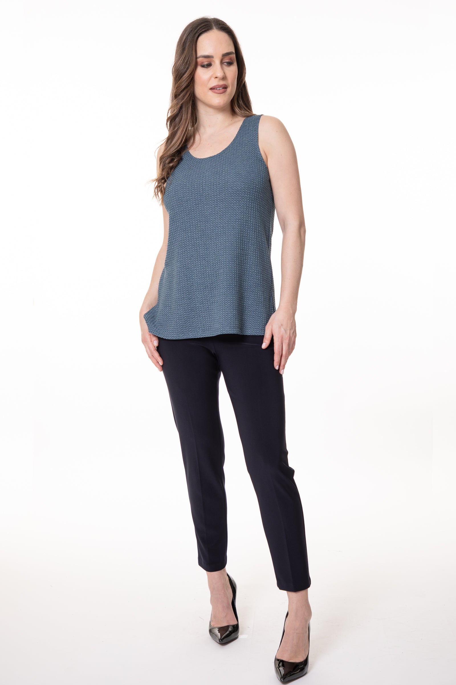 The Essential Slate Blue – The Bali Camisole #8706
