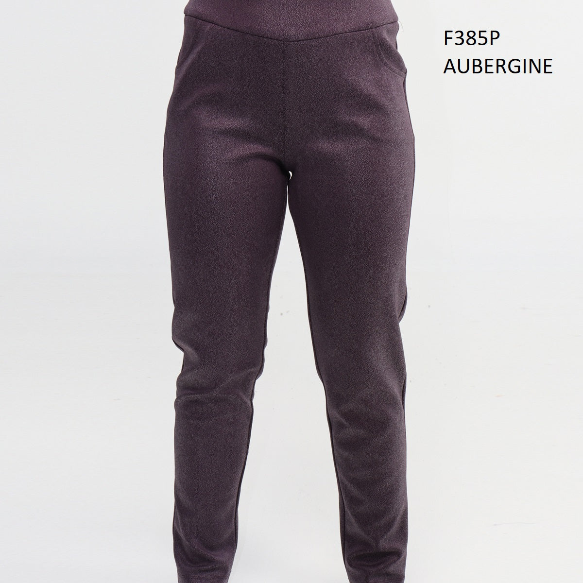 Pantalon Aubergine de Dévia # F385P