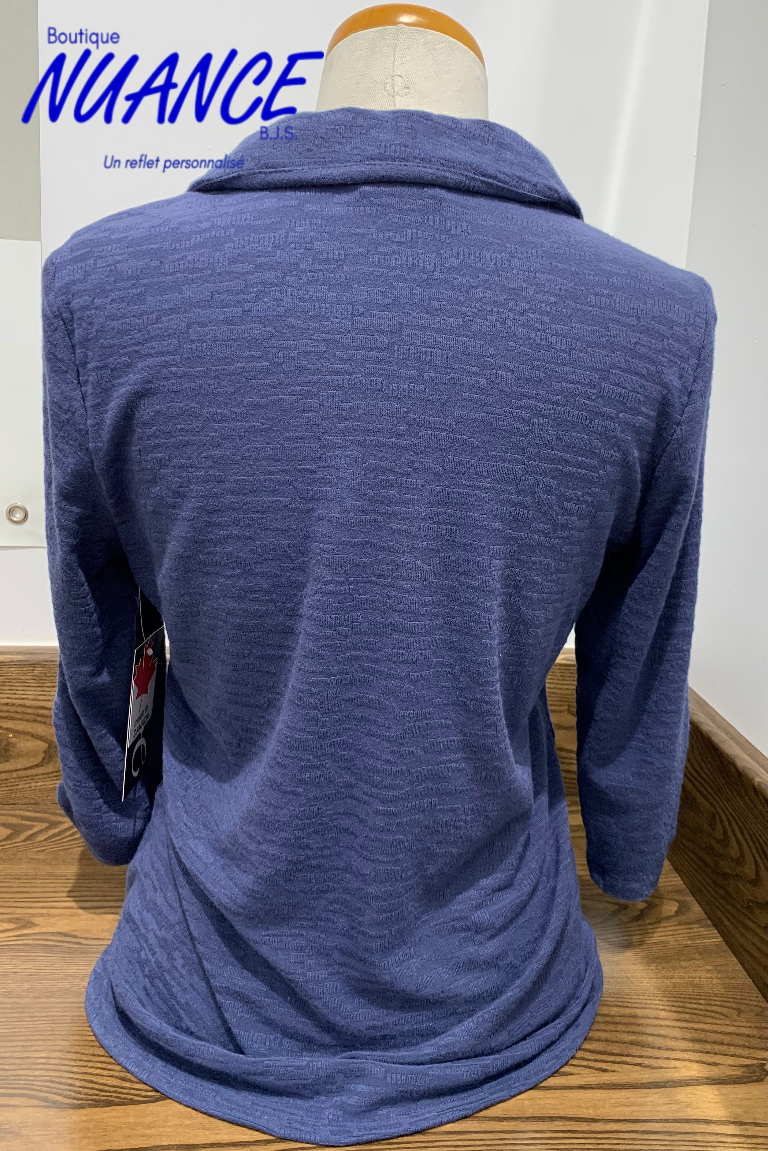 Douceur de Rêve Denim - Le Haut Canadien Dévia #F647T
