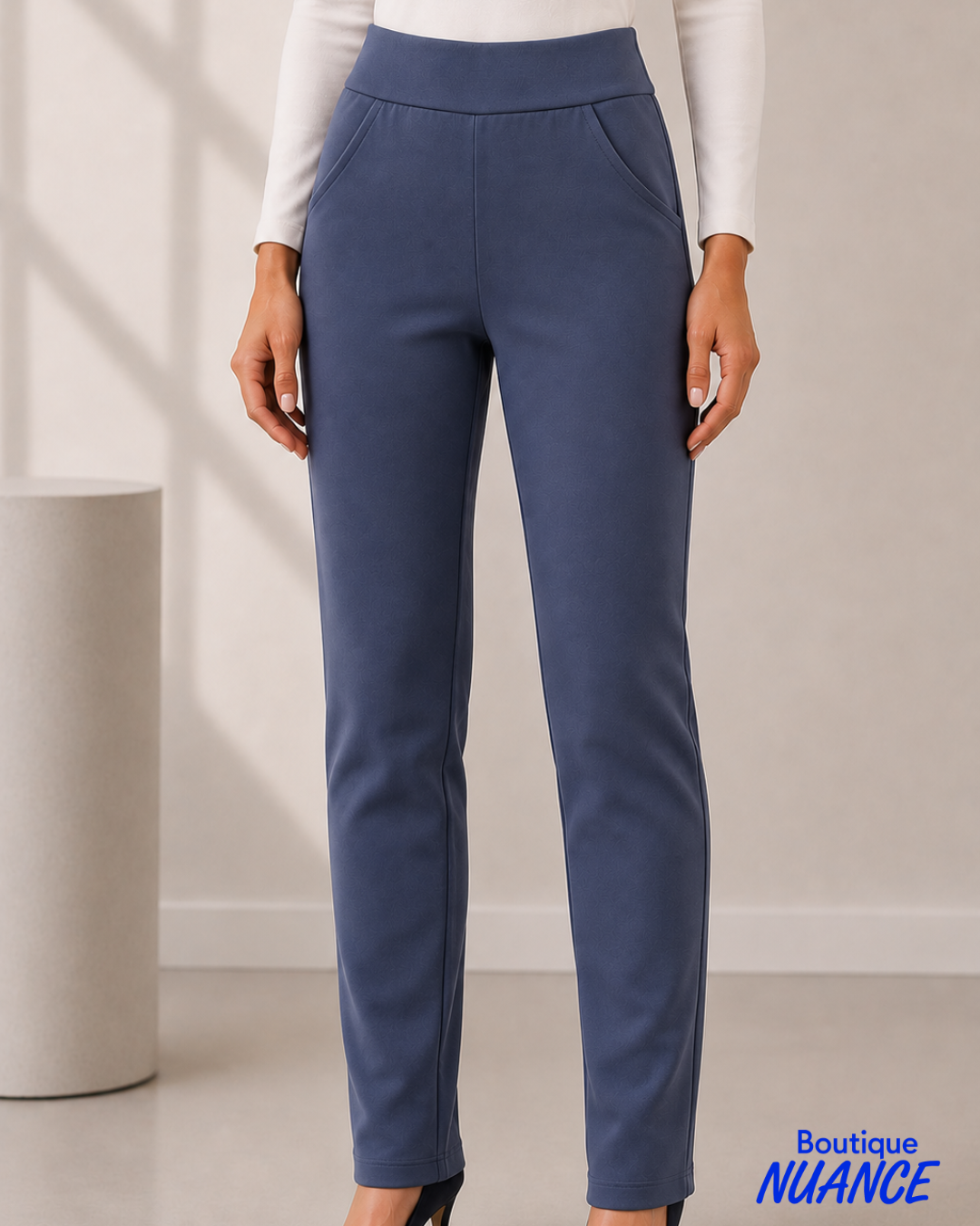Pantalon à enfiler semi-ajusté - Dévia #F755P