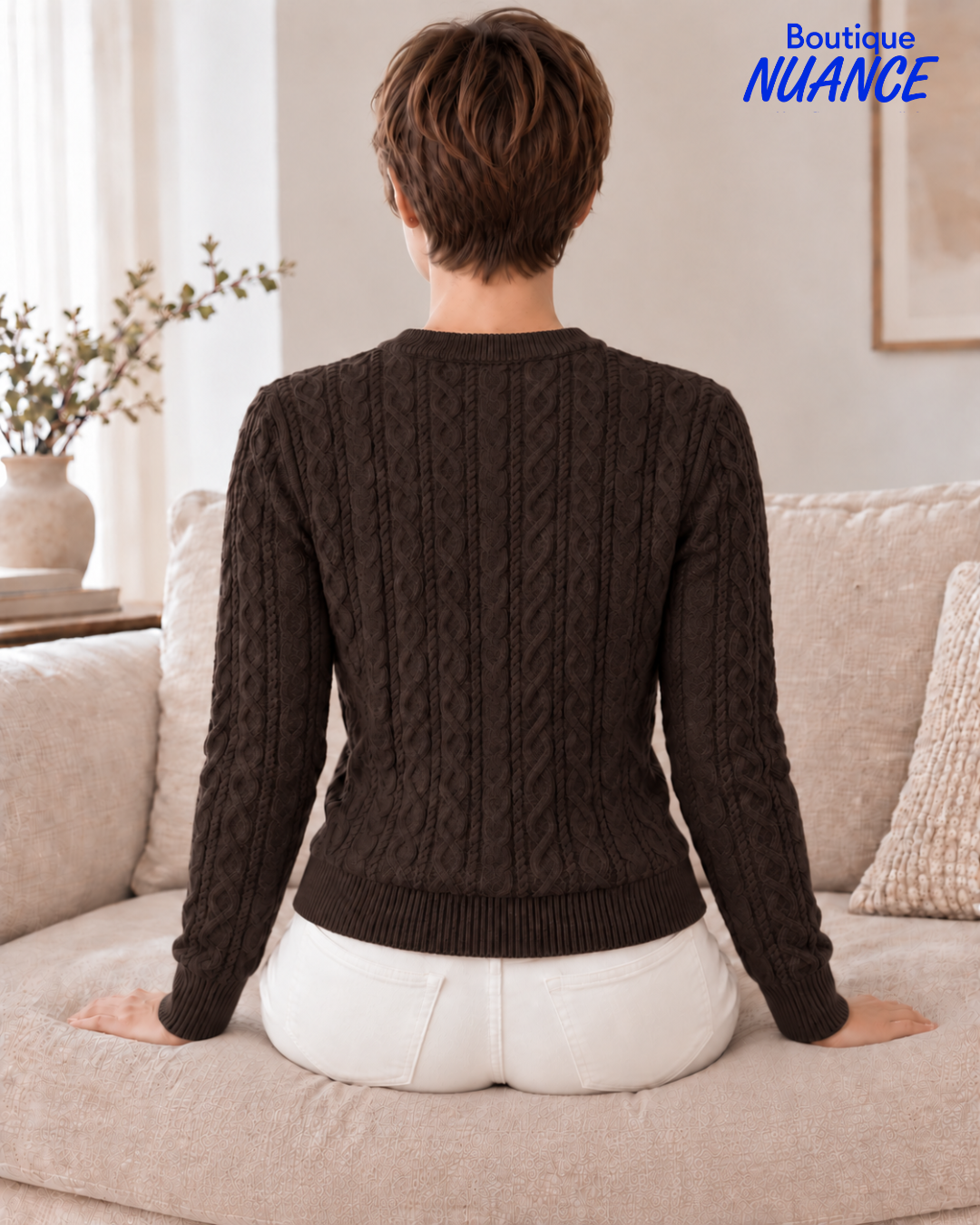 Classic Cable-Knit – DKR & Company #HM-62538