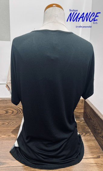 Chic Geometric Mosaic - The Crystal Modes Sweater #15-11289