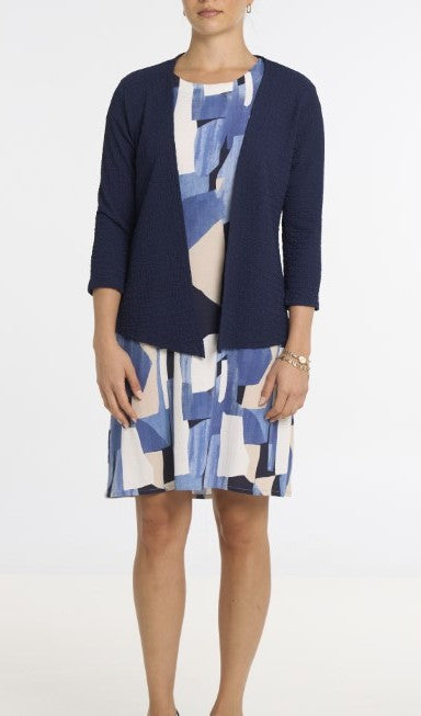 Veste ample en tissu texturé - Dévia #S404J