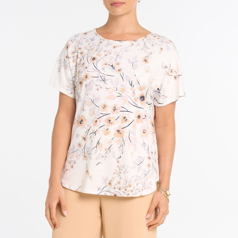 Cherry blossom print top – Dévia #S561T