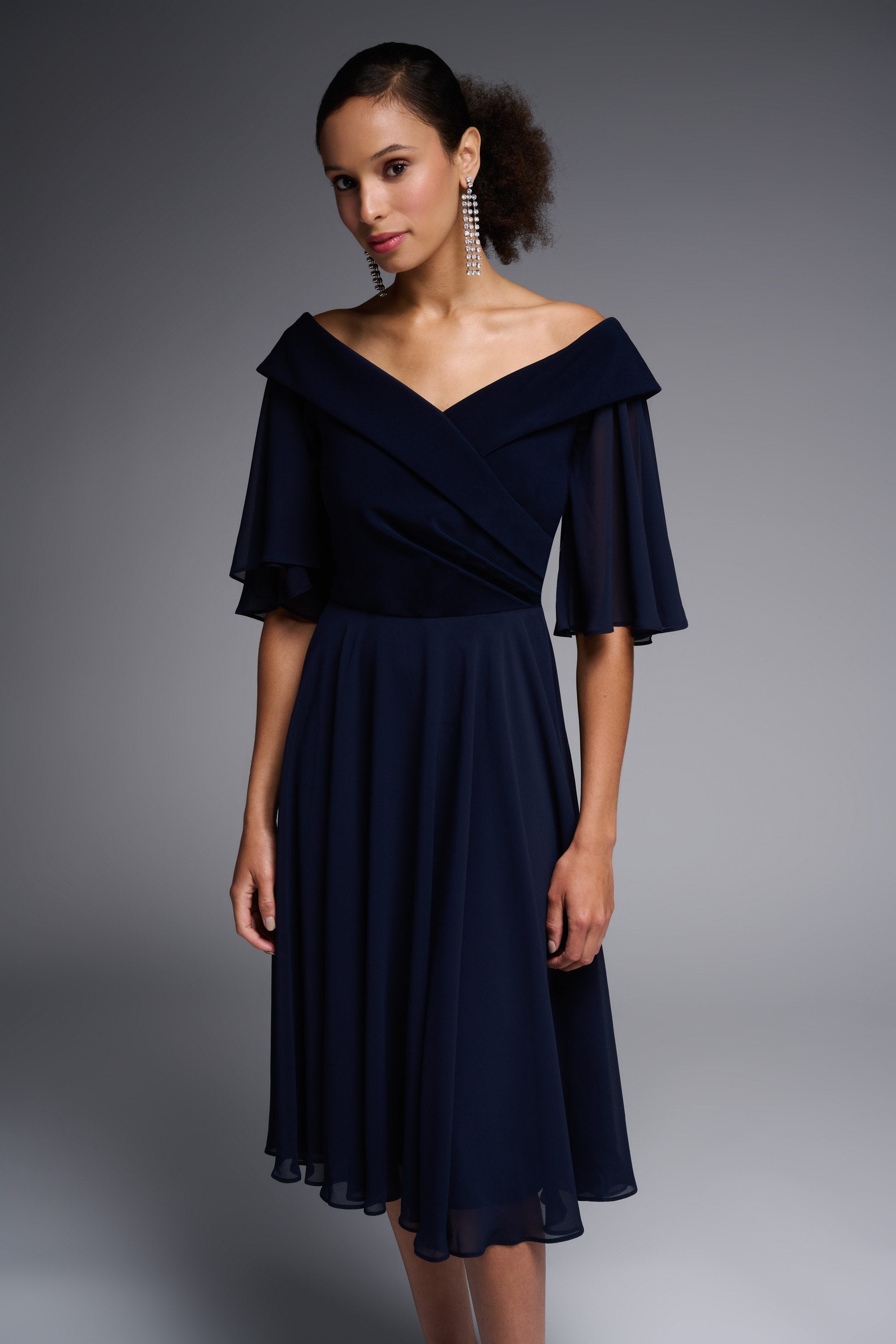 Robe Bleu Nuit collection signature Joseph Ribkoff # 231723