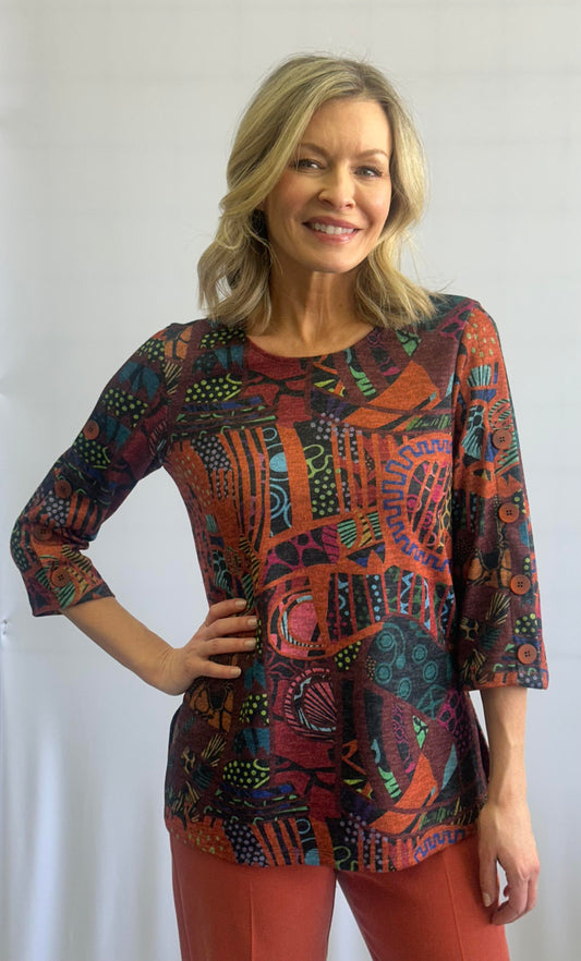 Éclat Mosaïques – Le Haut Tunique Soft Works #102938