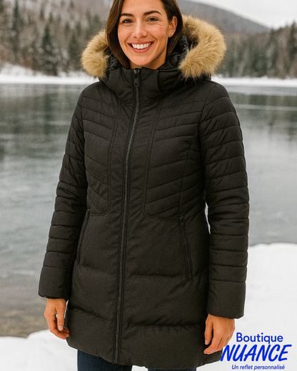 Duvet d’Élégance Thermique – Le Manteau Tribal #1212O-3689