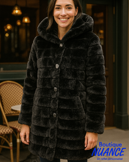 Reversible Elegance – The Midnight Coat by Claire Desjardins