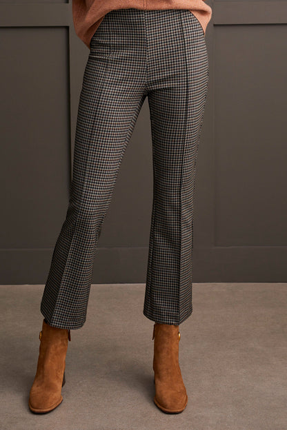 Pantalon à enfiler, en point de Rome imprimé, par Tribal #1540O-3982
