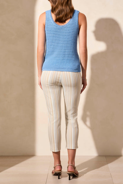 Crocheted Scoop Neck Cami, by Tribal #1741O-3901