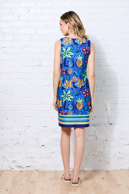Robe motifs tropicaux de Miss Versa # 2024 SOFIA