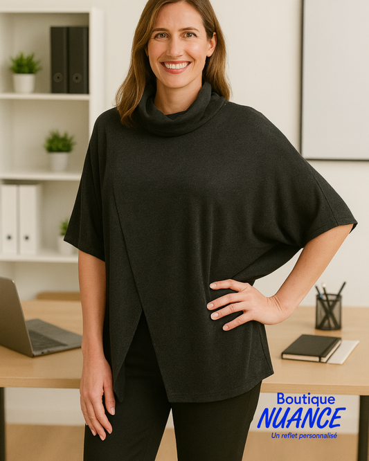 Douceur Drapée – Le Haut Poncho Léger Joseph Ribkoff #213282