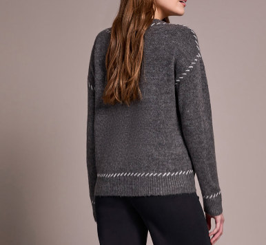 Charcoal Embraces: The Tribal Top #2249O-3166