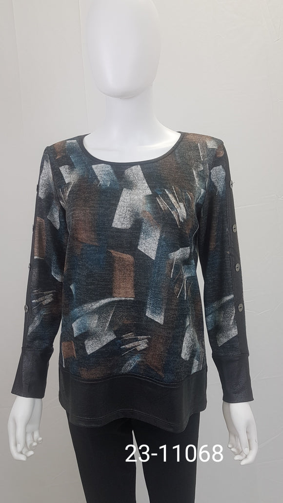 Mode Crystal Multicolor Sweater #23-11068