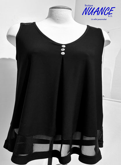 Drapé Élégant - La Camisole Joseph Ribkoff #231125