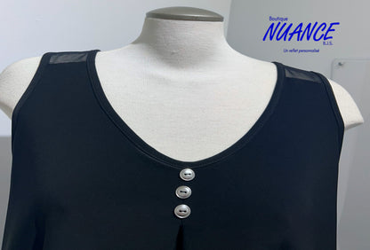 Drapé Élégant - La Camisole Joseph Ribkoff #231125