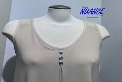 Drapé Élégant - La Camisole Joseph Ribkoff #231125