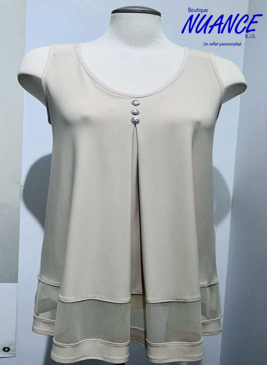 Drapé Élégant - La Camisole Joseph Ribkoff #231125