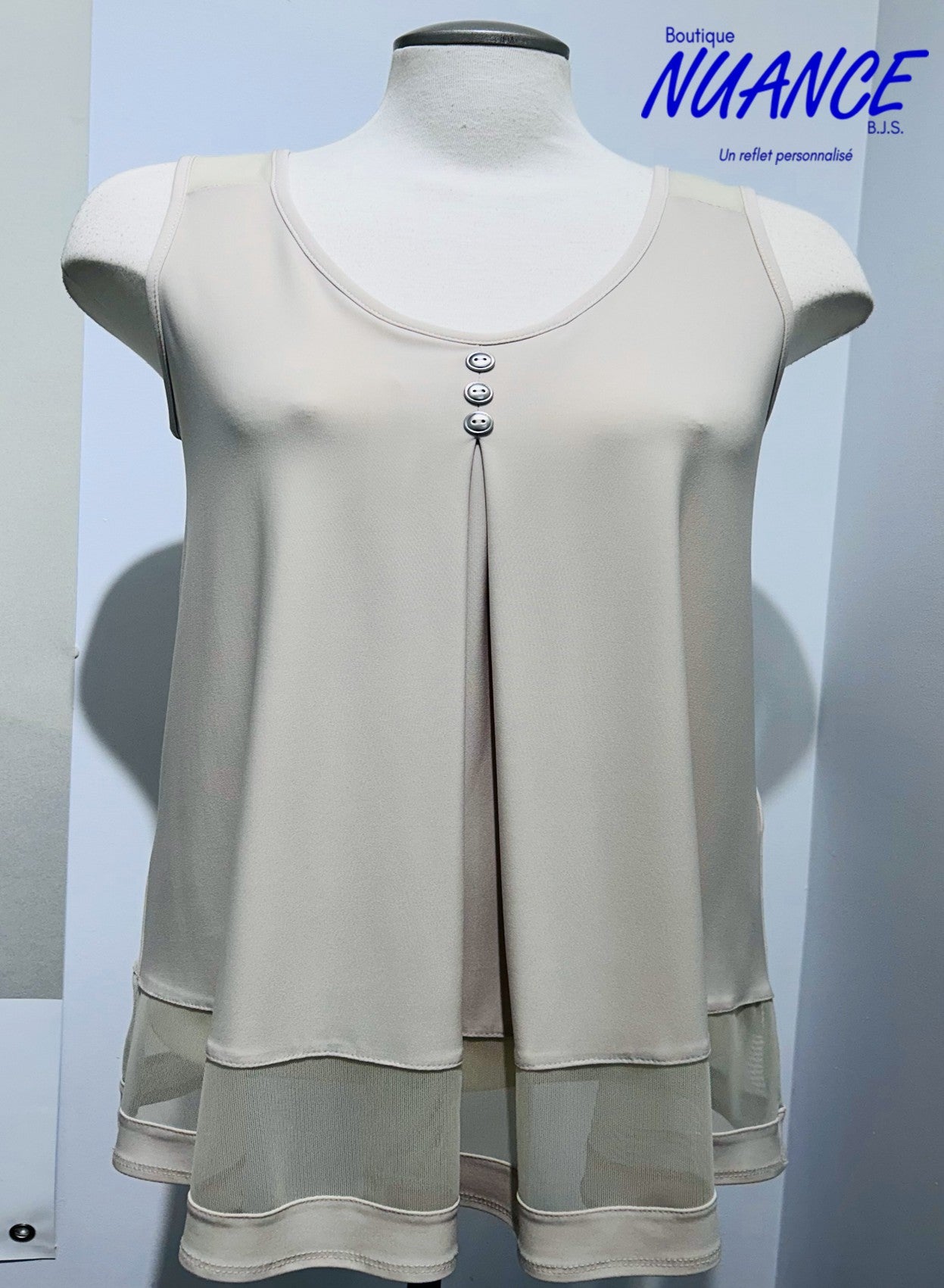 Drapé Élégant - La Camisole Joseph Ribkoff #231125