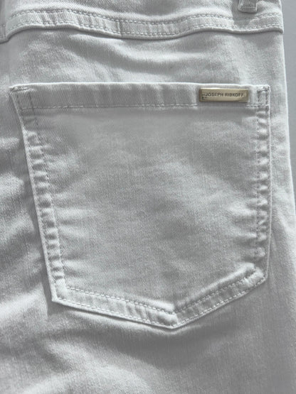 Pantacourt Évasé Blanc Éco-Chic - Le Jeans Joseph Ribkoff  #232936