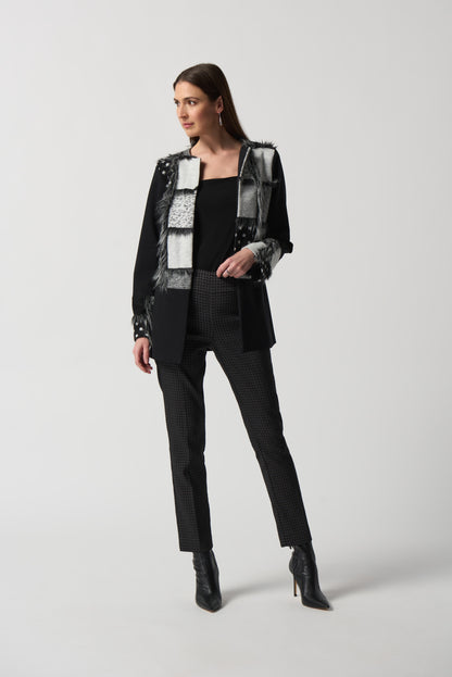 Cardigan ouvert au devant en mélange de tricot de joseph Ribkoff # 233062