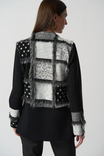 Cardigan ouvert au devant en mélange de tricot de joseph Ribkoff # 233062