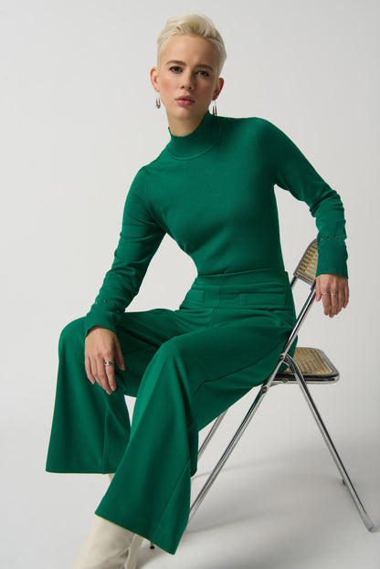 Pantalon à taille haute et jambe large par Joseph Ribkoff # 233098