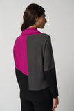  Colour-Block Cowl Neck Sweater by Joseph Ribkoff # 233954