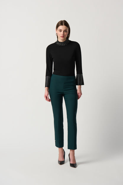 Pantalon à enfiler en Millenium avec strass de Joseph Ribkoff #234072