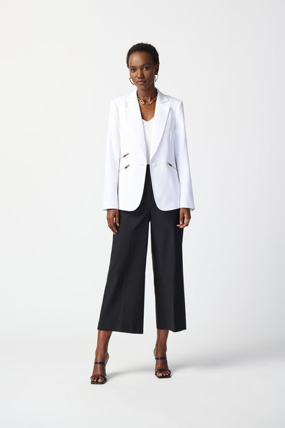 Woven jacket with zippered pockets Joseph Ribkoff #234929S24 