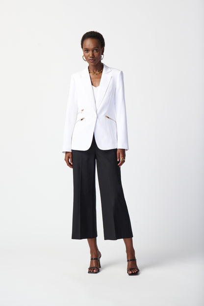 Woven jacket with zippered pockets Joseph Ribkoff #234929S24 