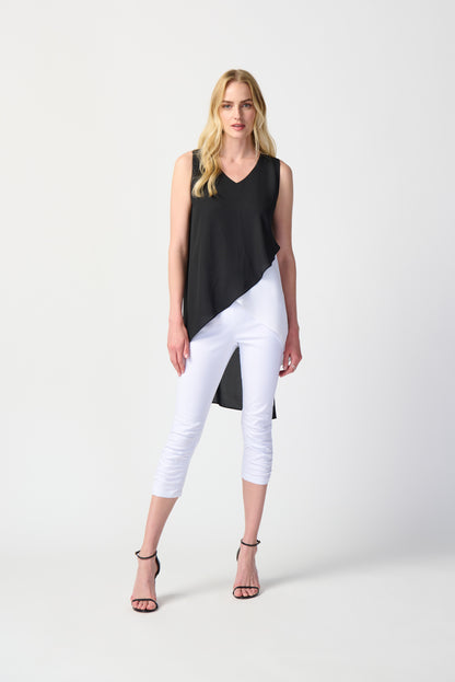 Pantalon capri à enfiler en tissu Millennium Joseph Ribkoff #241070
