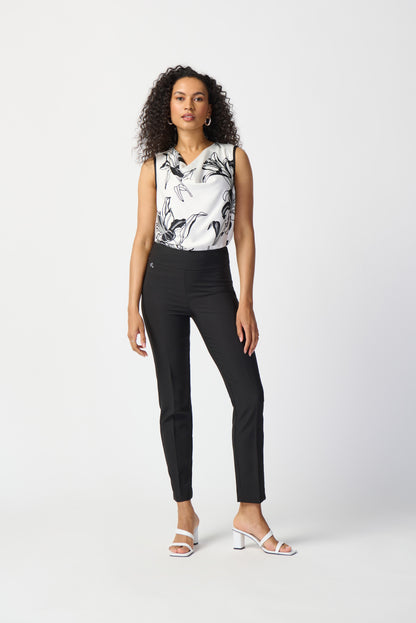 Joseph Ribkoff Slim-Fit Twill Pull-On Pants #241231